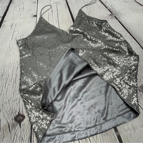 SHEIN sequin spaghetti strap cami, size S - Picture 6 of 13